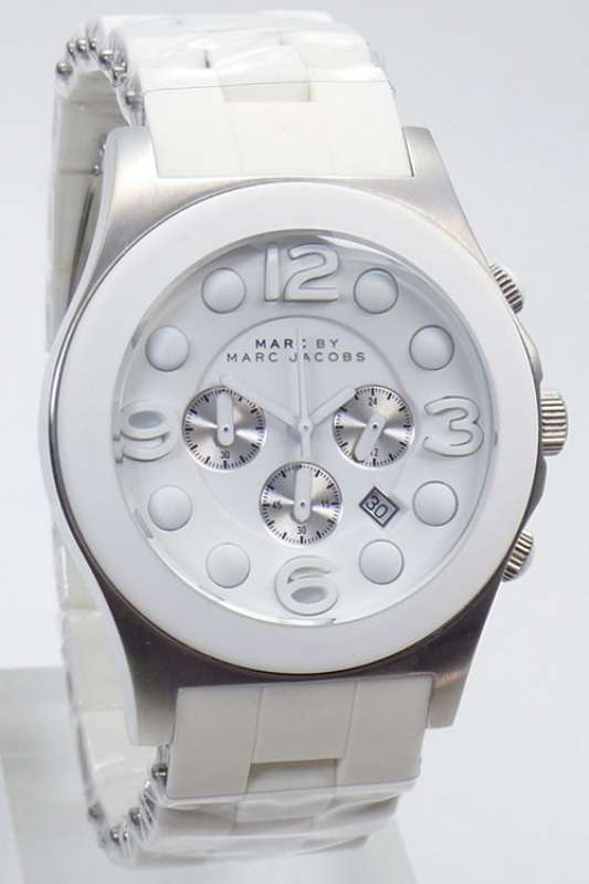  Shop Authentic Marc Jacobs Pelly White Dial White Silicone Strap Watch for Women - MBM2565 - Luxxuri