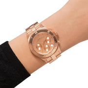  Shop Authentic Marc Jacobs Blade Chronograph Rose Gold Dial Rose Gold Steel Strap Watch for Women - MBM3102 - Luxxuri