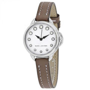  Shop Authentic Marc Jacobs Betty White Dial Brown Leather Strap Watch for Women - MJ1480 - Luxxuri