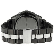  Shop Authentic Marc Jacobs Blade Chronograph Black Dial Two Tone Steel Strap Watch for Women - MBM3179 - Luxxuri
