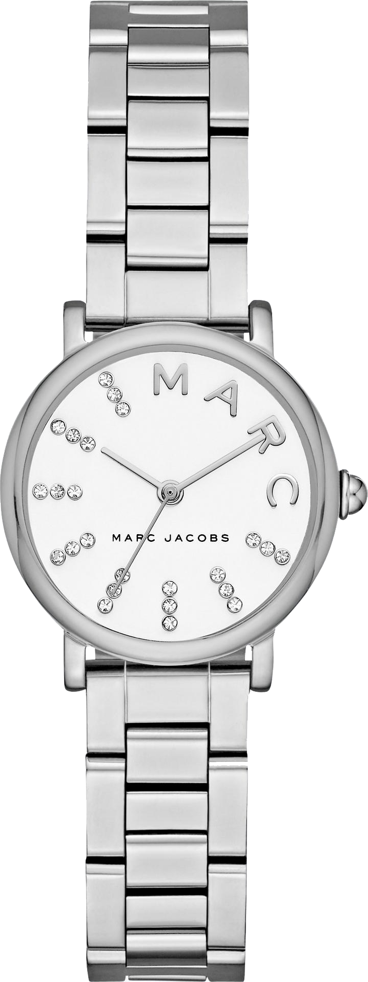  Shop Authentic Marc Jacobs Roxy White Dial Silver Steel Strap Watch for Women - MJ3568 - Luxxuri