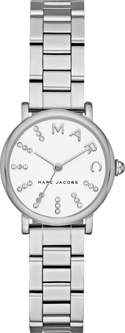  Shop Authentic Marc Jacobs Roxy White Dial Silver Steel Strap Watch for Women - MJ3568 - Luxxuri