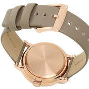  Shop Authentic Marc Jacobs Baker Grey Dial Grey Leather Strap Watch for Women - MBM1266 - Luxxuri