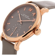  Shop Authentic Marc Jacobs Baker Grey Dial Grey Leather Strap Watch for Women - MBM1266 - Luxxuri