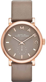  Shop Authentic Marc Jacobs Baker Grey Dial Grey Leather Strap Watch for Women - MBM1266 - Luxxuri