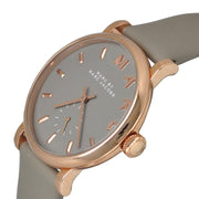  Shop Authentic Marc Jacobs Baker Grey Dial Grey Leather Strap Watch for Women - MBM1266 - Luxxuri