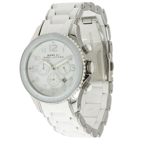  Shop Authentic Marc Jacobs Rock White Dial White Silicone Strap Watch for Women - MBM2545 - Luxxuri
