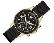 Shop Authentic Marc Jacobs Rock Chronograph Black Dial Black Silicone Strap Watch for Women - MBM2552 - Luxxuri