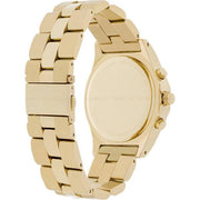  Shop Authentic Marc Jacobs Blade Chronograph Gold Dial Gold Steel Strap Watch for Women - MBM3101 - Luxxuri