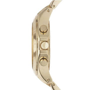  Shop Authentic Marc Jacobs Blade Chronograph Gold Dial Gold Steel Strap Watch for Women - MBM3101 - Luxxuri