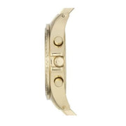  Shop Authentic Marc Jacobs Henry Chronograph Gold Dial Gold Steel Strap Watch for Women - MBM3105 - Luxxuri