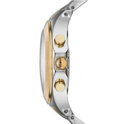  Shop Authentic Marc Jacobs Blade Chronograph Silver Dial Two Tone Steel Strap Watch for Women - MBM3177 - Luxxuri