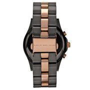  Shop Authentic Marc Jacobs Blade Chronograph Grey Dial Two Tone Steel Strap Watch for Women - MBM8583 - Luxxuri