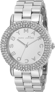  Shop Authentic Marc Jacobs Marci Silver Dial Silver Steel Strap Watch for Women - MBM3190 - Luxxuri
