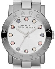  Shop Authentic Marc Jacobs Amy Dexter Silver Dial Silver Steel Strap Watch for Women - MBM3214 - Luxxuri