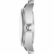  Shop Authentic Marc Jacobs Henry Transparent Silver Dial Silver Steel Strap Watch for Women - MBM3337 - Luxxuri
