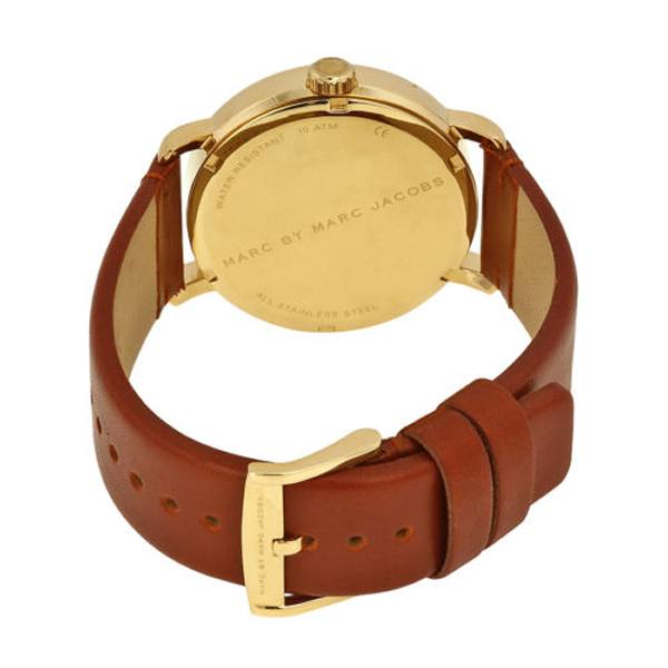  Shop Authentic Marc Jacobs Fergus Green Dial Brown Leather Strap Watch for Men - MBM5077 - Luxxuri