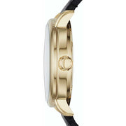  Shop Authentic Marc Jacobs Fergus White Dial Black Leather Strap Watch for Men - MBM5081 - Luxxuri