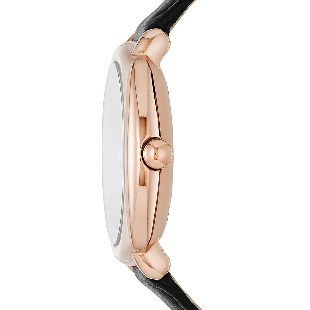  Shop Authentic Marc Jacobs Mandy Black Dial Black Leather Strap Watch for Women - MJ1565 - Luxxuri
