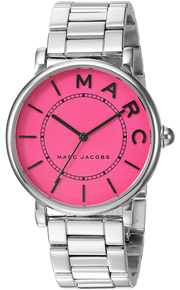  Shop Authentic Marc Jacobs Roxy Pink Dial Silver Steel Strap Watch for Women - MJ3524 - Luxxuri