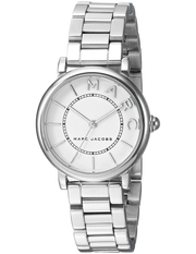  Shop Authentic Marc Jacobs Roxy White Dial Silver Steel Strap Watch for Women - MJ3525 - Luxxuri