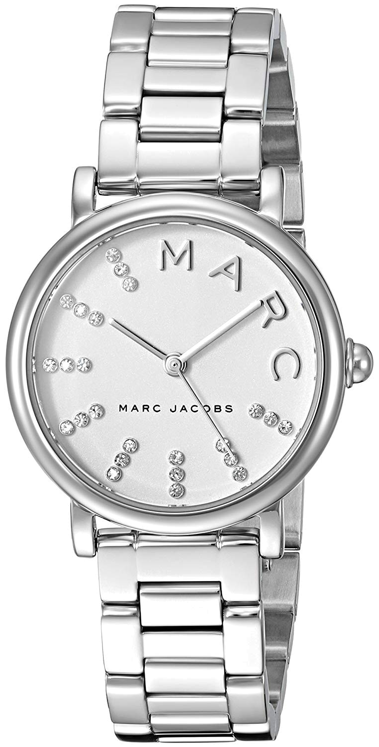  Shop Authentic Marc Jacobs Roxy White Dial Silver Steel Strap Watch for Women - MJ3568 - Luxxuri