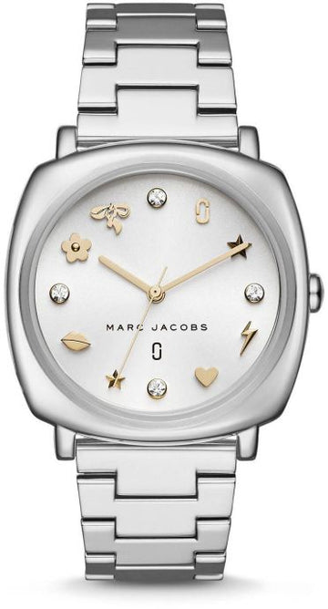  Shop Authentic Marc Jacobs Mandy Silver Dial Silver Steel Strap Watch for Women - MJ3572 - Luxxuri