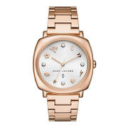  Shop Authentic Marc Jacobs Mandy White Dial Rose Gold Steel Strap Watch for Women - MJ3574 - Luxxuri