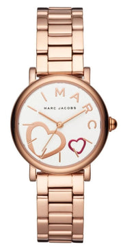 Shop Authentic Marc Jacobs Classic White Dial Rose Gold Steel Strap Watch for Women - MJ3592 - Luxxuri