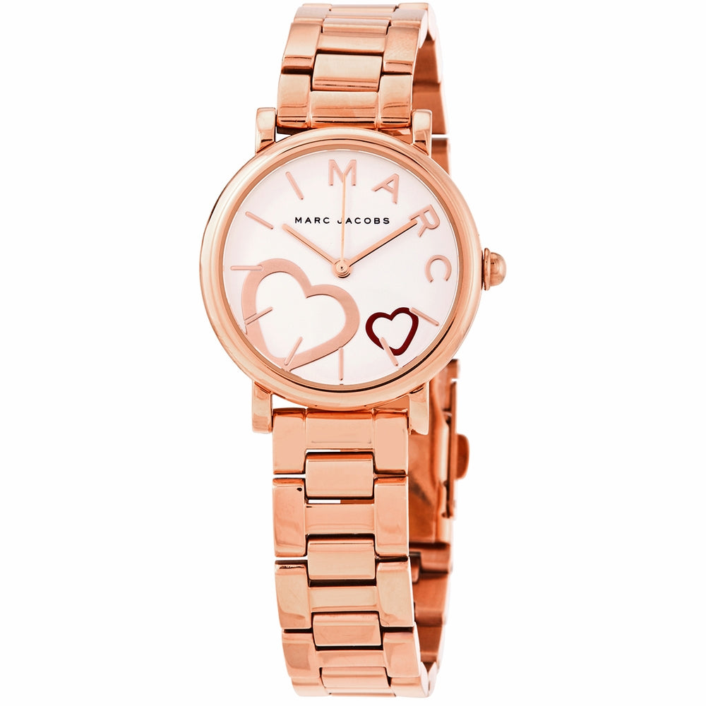  Shop Authentic Marc Jacobs Classic White Dial Rose Gold Steel Strap Watch for Women - MJ3592 - Luxxuri