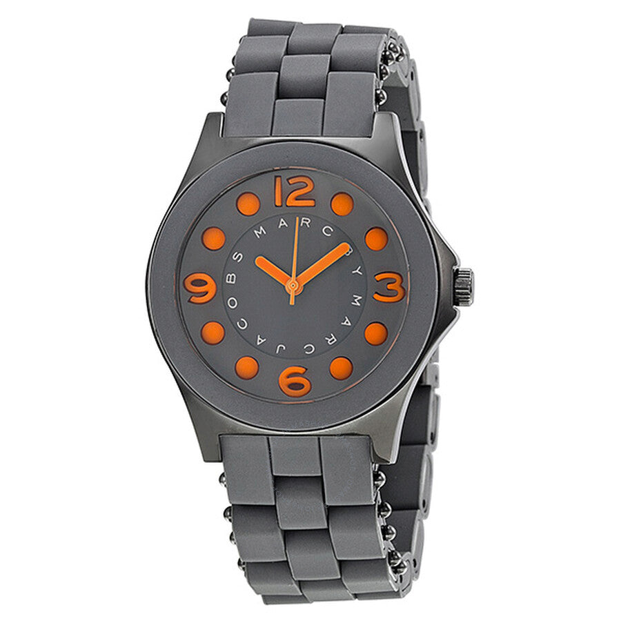  Shop Authentic Marc Jacobs Pelly Grey Dial Grey Silicone Strap Watch for Women - MBM2589 - Luxxuri