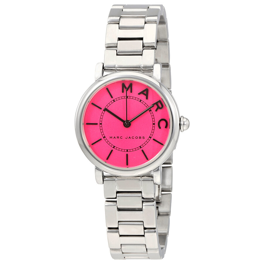  Shop Authentic Marc Jacobs Roxy Pink Dial Silver Steel Strap Watch for Women - MJ3528 - Luxxuri