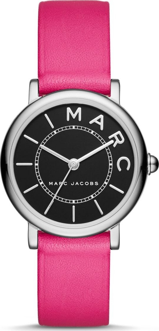  Shop Authentic Marc Jacobs Roxy Black Dial Pink Leather Strap Watch for Women - MJ1540 - Luxxuri