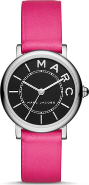  Shop Authentic Marc Jacobs Roxy Black Dial Pink Leather Strap Watch for Women - MJ1540 - Luxxuri