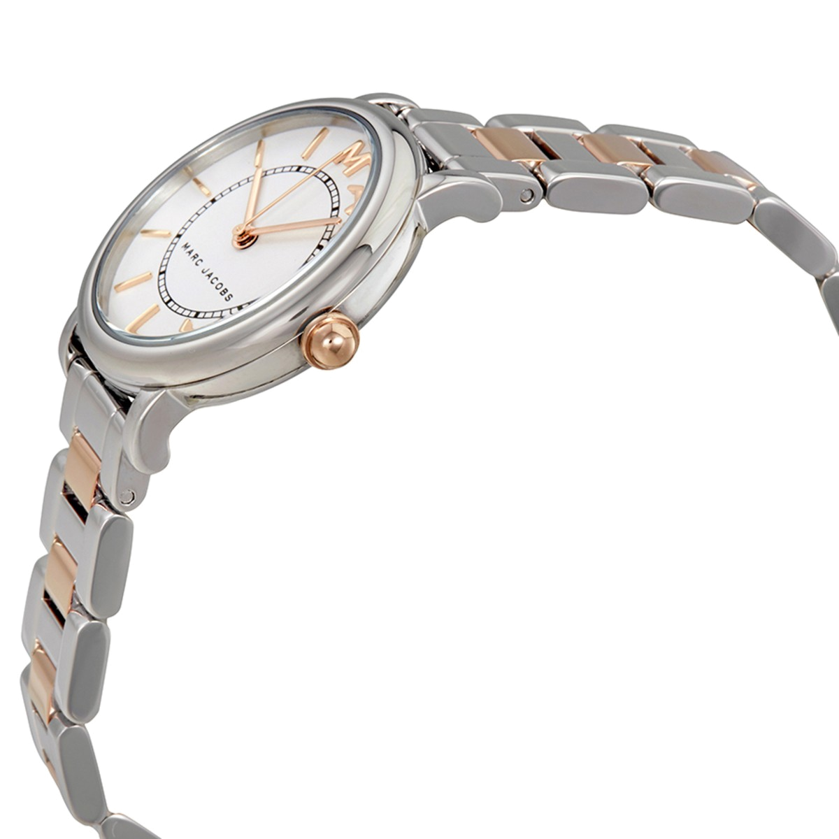  Shop Authentic Marc Jacobs Roxy Silver Dial Two Tone Steel Strap Watch for Women - MJ3551 - Luxxuri