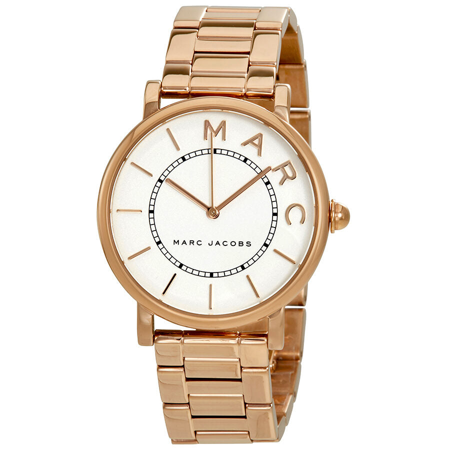  Shop Authentic Marc Jacobs Roxy White Dial Rose Gold Steel Strap Watch for Women - MJ3523 - Luxxuri