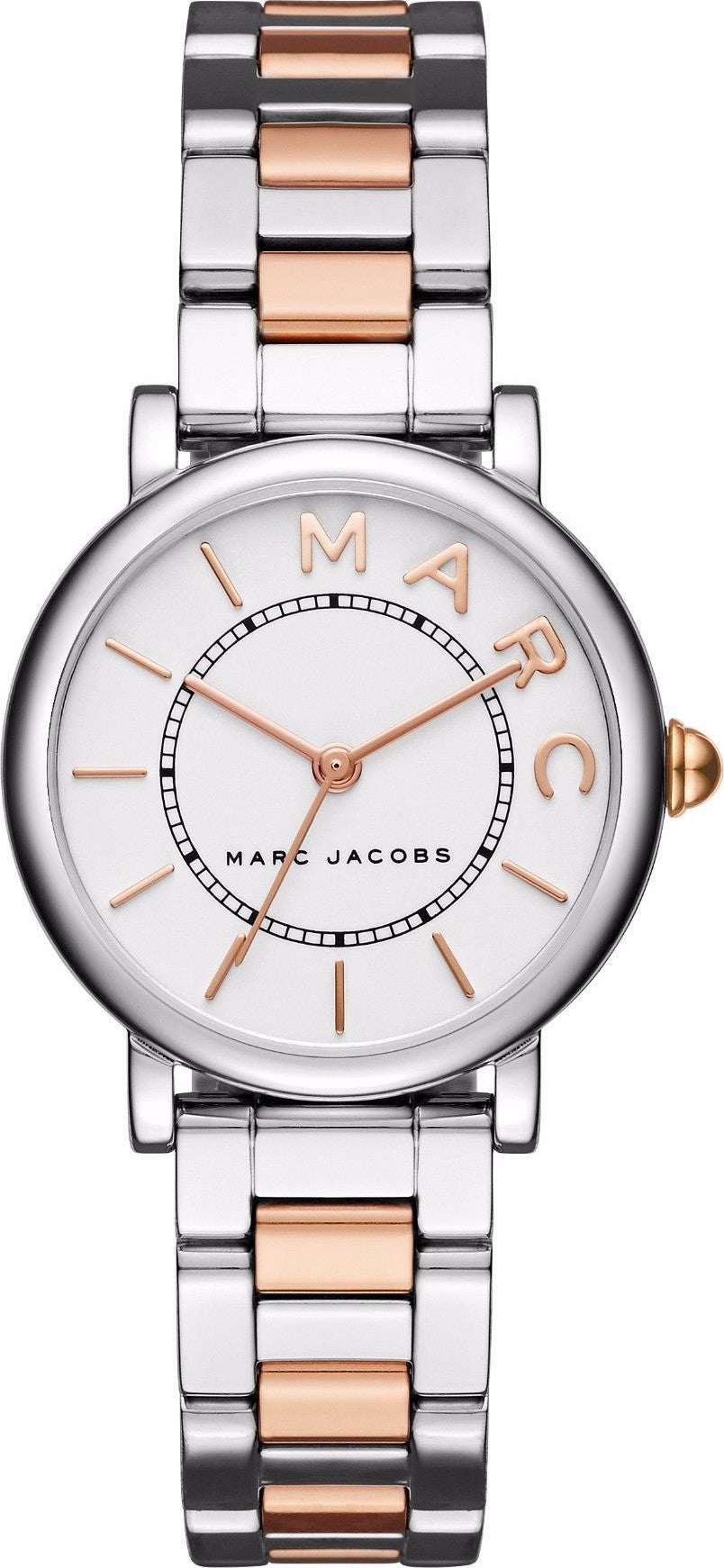 Shop Authentic Marc Jacobs Roxy Silver Dial Two Tone Steel Strap Watch for Women - MJ3551 - Luxxuri