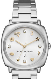  Shop Authentic Marc Jacobs Mandy Silver Dial Silver Steel Strap Watch for Women - MJ3572 - Luxxuri
