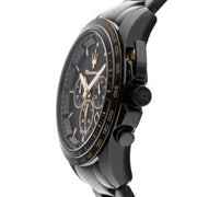  Shop Authentic Maserati Traguardo Chronograph Black Dial Black Steel Strap Watch For Men - R8873612048 - Luxxuri