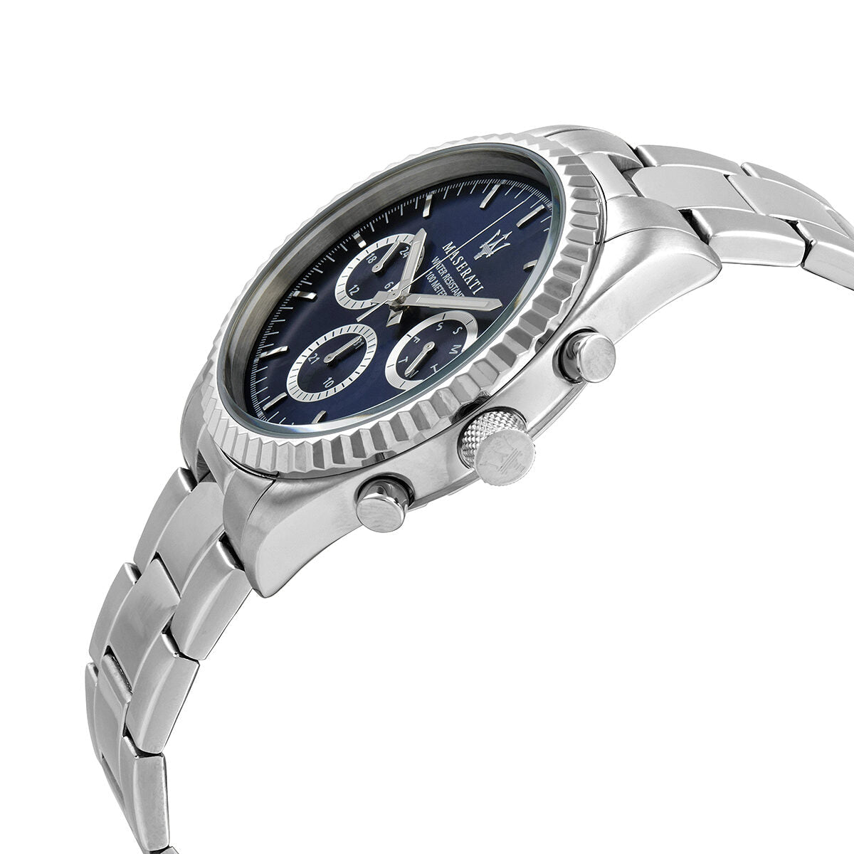  Shop Authentic Maserati Competizione Chronograph Quartz Blue Dial Watch For Men - R8853100022 - Luxxuri