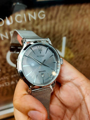  Shop Authentic Maserati Epoca Grey Dial Grey Mesh Bracelet Watch For Men - R8853118002 - Luxxuri