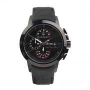  Shop Authentic Maserati Ingegno Chronograph Black Dial Black Leather Strap Watch For Men - R8871619003 - Luxxuri