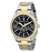  Shop Authentic Maserati Competizione Chronograph Black Dial Two Tone Steel Strap Watch For Men - R8853100016 - Luxxuri