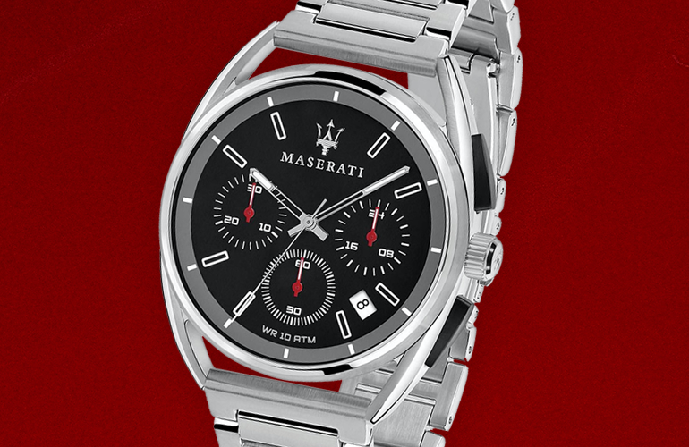  Shop Authentic Maserati Trimarano Chronograph Black Dial Silver Stainless Steel Strap Watch For Men - R8873632003 - Luxxuri