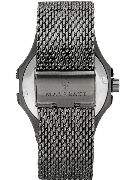  Shop Authentic Maserati Potenza Quartz Blue Dial Grey Mesh Bracelet Watch For Men - R8853108005 - Luxxuri