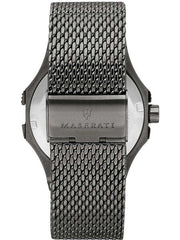  Shop Authentic Maserati Potenza Quartz Blue Dial Grey Mesh Bracelet Watch For Men - R8853108005 - Luxxuri