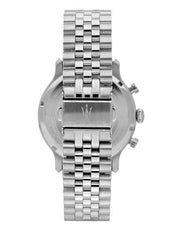  Shop Authentic Maserati Epoca Chronograph Black Dial Silver Steel Strap Watch For Men - R8873618017 - Luxxuri