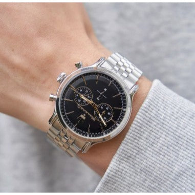  Shop Authentic Maserati Epoca Chronograph Black Dial Silver Steel Strap Watch For Men - R8873618017 - Luxxuri