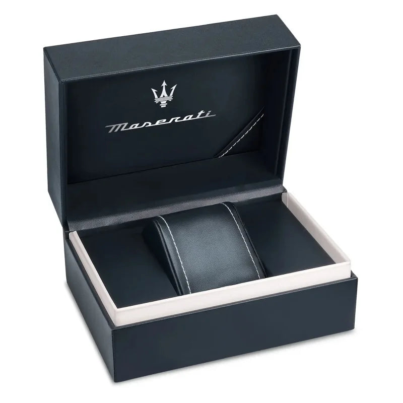  Shop Authentic Maserati Stile Chronograph Black Dial Silver Steel Strap Watch For Men - R8873642010 - Luxxuri