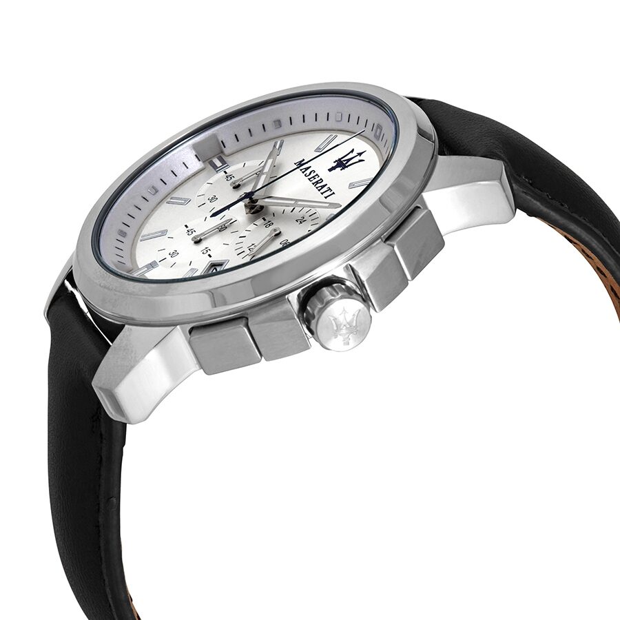  Shop Authentic Maserati Traguardo Chronograph Silver Dial Black Rubber Strap Watch for Men - R8871612012 - Luxxuri